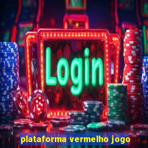 plataforma vermelho jogo